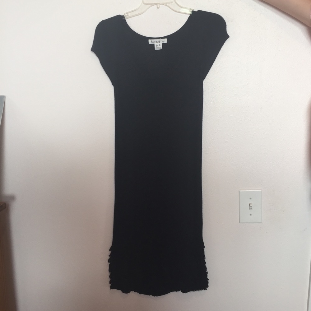 Little Black Dress with fringe detail